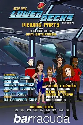 《星际迷航：下层舰员 第四季》：太空科幻新篇章！探索未知宇宙，揭秘深空秘密，硬核剧情不容错过！